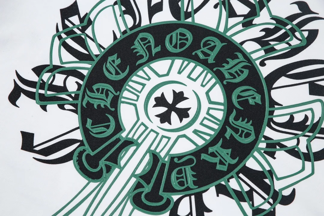 Chrome Hearts/ Logo Same Style T Versatile : White Size：XS~L